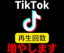 TikTok再生回数増やします ＋100000回増加【振り分け5件分無料【30日間減少保証】 イメージ1