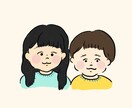 似せて魅せる！似顔絵お描きします ゆるっとリアルな１枚に【デジタル似顔絵】 イメージ2