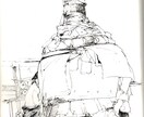 手描きの良さがここにある★モノクロペン画描きます 挿絵、表紙、観賞用　用途はあなた次第です イメージ4