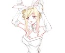 可愛い・美人良いとこ取りの絵柄で描きます 可愛らしさもあり、美人なキャラクターが描けます。 イメージ5