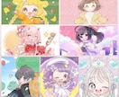 商用OK！選べる頭身で表情豊かなミニキャラ描きます ◎基本料金で簡易背景＋透過背景お渡し可！タッチも選べます イメージ7