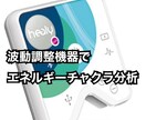 波動調整機器でエネルギーとチャクラ分析します 潜在意識丸見え！？？波動調整機器ヒーリー イメージ1