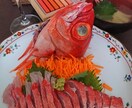 金目鯛のお刺身のレシピをお教え致します 金目鯛のお刺身のレシピをお教え致します。 イメージ1