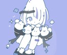 商用OK！シンプルで目を引くイラストお届けます 自分用や配信･配布、プレゼントにゆるくかわいいイラスト イメージ10