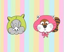 オリジナルキャラ作成します こんな感じがいいなど曖昧でも大丈夫！ イメージ1