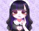 かわいい！アイコンイラストお描きします 地雷系原宿系の女の子が得意です！ イメージ3