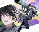 TRPG・配信に使える全身立ち絵のご依頼うけます 繊細な塗りが魅力✨併せ立ち絵も得意です！！ イメージ3