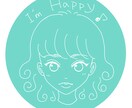 シンプルで可愛いSNS用アイコン描きます 甘くなり過ぎず柔らかい雰囲気に仕上がります！ イメージ7
