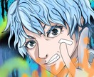 アイコン制作、似顔絵アニメ風など描きます SNSのアイコンとかリアルに写真を出したくないって方に イメージ1