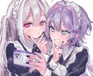 様々な用途で使える立ち絵・一枚絵イラスト制作します MV、TRPG、SNSに花を添えましょう！！！ イメージ8