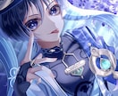 商用OK！華やかで映えるイラスト描きます 華やか/可愛い/クールな映えるイラストを✨ イメージ4