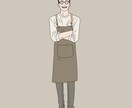 おしゃれでちょうどいいリアルな似顔絵お描きします 使い道様々！魅力をさらに引き出すオーダー似顔絵 イメージ6