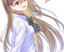 可愛く綺麗なイラストをお描きします キャラクター立ち絵や、綺麗な背景付きの一枚絵等お描きします！ イメージ9