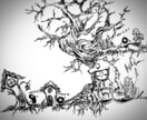 ダークな怖カワイラスト描きますます 1度見たら忘れられないイラスト！！ イメージ2