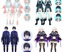 うるうる揺れる瞳、自然な可動域でモデリングします モデリングのみもOK！丁寧なヒアリングでご案内致します◎ イメージ10