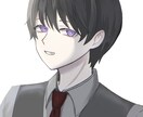 中性的で可愛いイラスト制作いたします うる艶な瞳と透明感ある着彩であなたのキャラクターを彩ります イメージ2