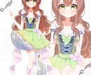 イラスト全般制作します キラキラでうるうるな女の子たちのイラストを制作します イメージ3