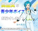 柔らかく爽やかな少年声をお届けします あなたの作品に彩を加えるお手伝いをします。 イメージ1