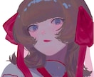 ふんわり透明感のあるSNSアイコン描きます 最短3日｜やさしく透明感のある中性的アイコン制作します イメージ3