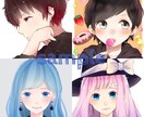 ご希望のアイコンイラスト描きます SNSなどで使う自分専用のアイコンが欲しい人に♡ イメージ2