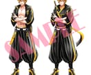 男性イラストが得意！アイコン・立ち絵など制作します 【商用利用可】SNS・配信・TRPGなど幅広く対応します イメージ10