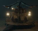 3Dモデル作ります VRchatやクリスタ用3D、ゲームアセットモデリングします イメージ7