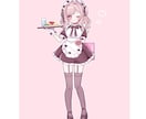 キャラクターの立ち絵制作をいたします 活動者様やオリジナルキャラクターなどの立ち絵の制作 イメージ2