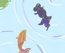 夏祭り、夏の食べ物風物詩イラスト描きます 夏の風物詩のもの、夏祭り、花火、金魚等ゆるく可愛く描きます イメージ4