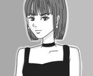 SNSのアイコン、似顔絵作れます 独自のアイデアであなたの魅力を引き出します イメージ1