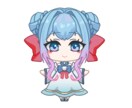 アニメ、ステッカー調SD描きます SD作ろうかな？お財布の心配、クオリティの心配いりません！ イメージ2