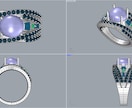 ジュエリーCADデザイン製作承ります ジュエリーCAD製作お困りでしょうか？ イメージ3