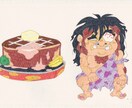 ポップなオリジナルキャラを手描きでイラストにします 写真やイメージを教えてください イメージ2