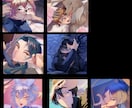 商用利用可能、2名限定イケメンのイラスト制作します 8月31日まで！2名限定！特別価格！ イメージ1