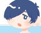ポップでかわいい似顔絵を描きます SNSのアイコンやプレゼントに！ イメージ1