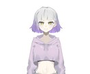 キャラクターデザインの立ち絵を描きます アイコンや自分専用のキャラクターが欲しい人にオススメです。 イメージ3