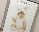 ファーストカット｜大切な初めての髪を残します はじめて切った髪と、今だけの姿を一枚に残します。 イメージ5