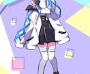 色鮮やかで可愛い一枚絵を描きます 一枚絵・ミニキャラ・アイコンなど！ イメージ5