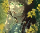 キャラクターの一枚絵制作します 背景も含めたキャラクターの一枚絵を依頼したい方へ イメージ1