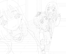 ご希望の形式でキャラクターイラストを描きます 一枚絵/動画用サムネイラストなど イメージ2