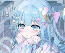 歌ってみた・オリジナルMVのイラストを制作します ご要望に沿った動画用サイズのイラストを制作可能です！ イメージ6