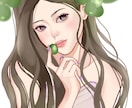 商用利用OK！！美人で素敵なイラストお描き致します 色っぽくて可愛い素敵なイラストをお描き致します イメージ2
