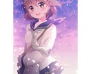 ご希望に合わせたイメージのイラストお描きします キラキラ輝く瞳がポイント☆サムネ映えするイラストご提供します イメージ2