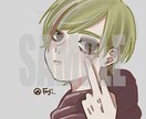 SNSアイコン描きます SNS用のアイコンをゆるくデフォルメ風に描きます！ イメージ2
