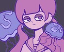 ポップで個性的なイラスト描きます 商用利用OK！他の人被らない ♪ アイコンなどにもどうぞ！ イメージ1
