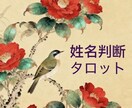 姓名判断、タロット占います 旧漢字での姓名判断を行いタロットで来年の運勢も鑑定可能です。 イメージ1
