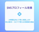 SNSプロフ改善！初心者歓迎・最速24h納品します SNSプロフィールを「伝わる・刺さる」形に改善します。 イメージ1