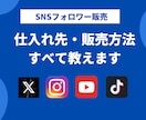 SNS拡散サービスの仕入れ先・販売方法全て教えます ほとんどの人が知らないの究極マネタイズ イメージ1