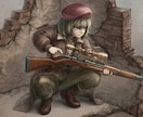アニメ風の高品質な立ち絵・イラスト制作します 胸上〜全身まで対応。キャラクターの魅力を引き出す1枚を。 イメージ3