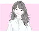 繊細なタッチで線画似顔絵作成します サービス開始につき低価格にてご提供致します。 イメージ3