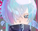 目を引くSNSアイコン描きます 透明感のある色鮮やかなイラストを提供できます！ イメージ3